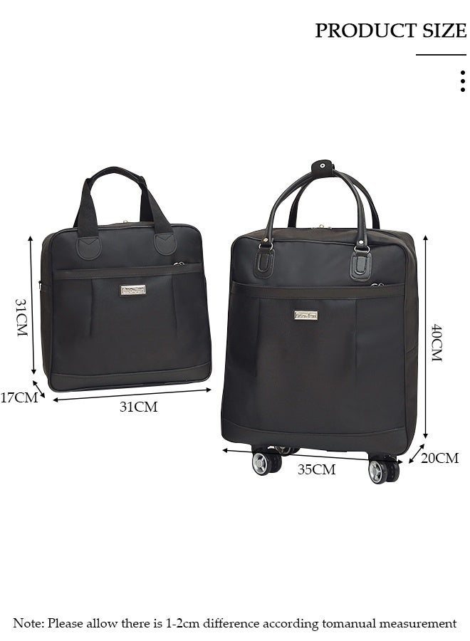 DUNISO 2 Piece Travel Luggage Sets, Foldable Carry on Luggage Airline Approved, Lightweight Carry on Suitcase with Spinner Wheels, Family Travel Suitcase Set with Duffle Bag - Image 2