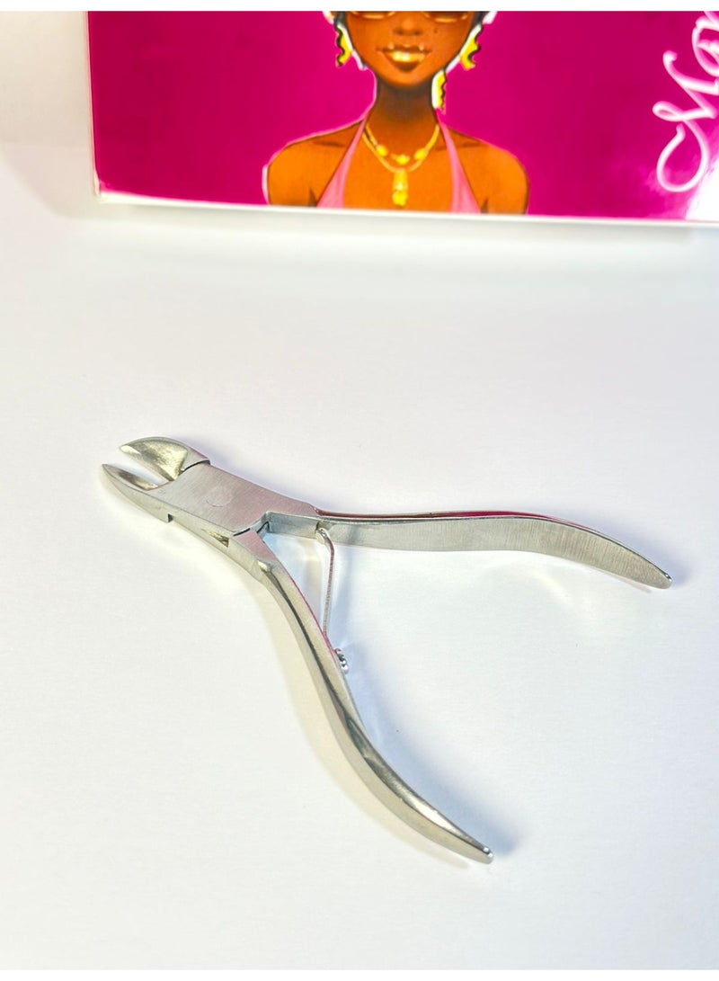 Cuticle Remover Cutter Stainless Steel Nipper Professional Sharp Fingernail Toenail Clipper Nail Scissors Dead Skin Remover Nail Care Tool For Manicure Pedicure Tools 1PC - Image 3