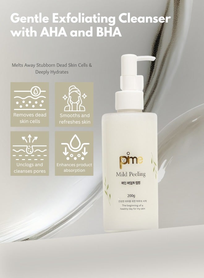 pime AHA BHA Cleanser 200g x2 – Gentle Facial & Body Exfoliator for Dead Skin Removal, Deep Pore Cleansing & Skin Renewal - Image 5