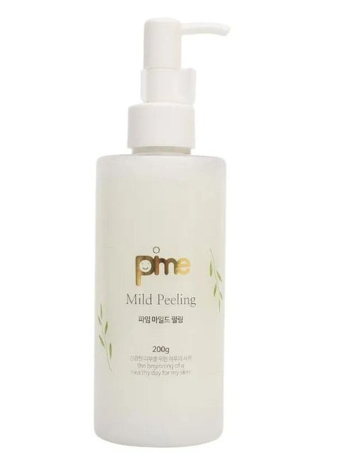 AHA and BHA Cleanser Pime Face and Body With mild peeling solution for removing waste and dead skin cells in the skin and pores in order to provide effective nutrients for skin care 200g