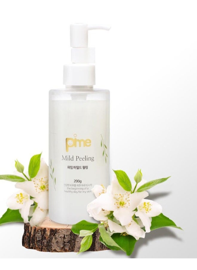 pime - AHA and BHA Cleanser Pime Face and Body With mild peeling solution for removing waste and dead skin cells in the skin and pores in order to provide effective nutrients for skin care 200g - Image 1