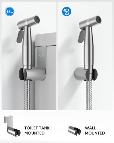 Arofa Hot and Cold Handheld Bidet Sprayer for Toilet, Warm Water Bidet with Adjustable Pressure, Non-Electric Temperature Control for Feminine Wash - Image 4