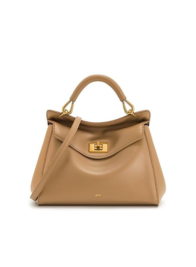 جي دبليو بي JW PEI النساء لوسيا كلاسيكي أعلى حقيبة اليد - بني - Image 1
