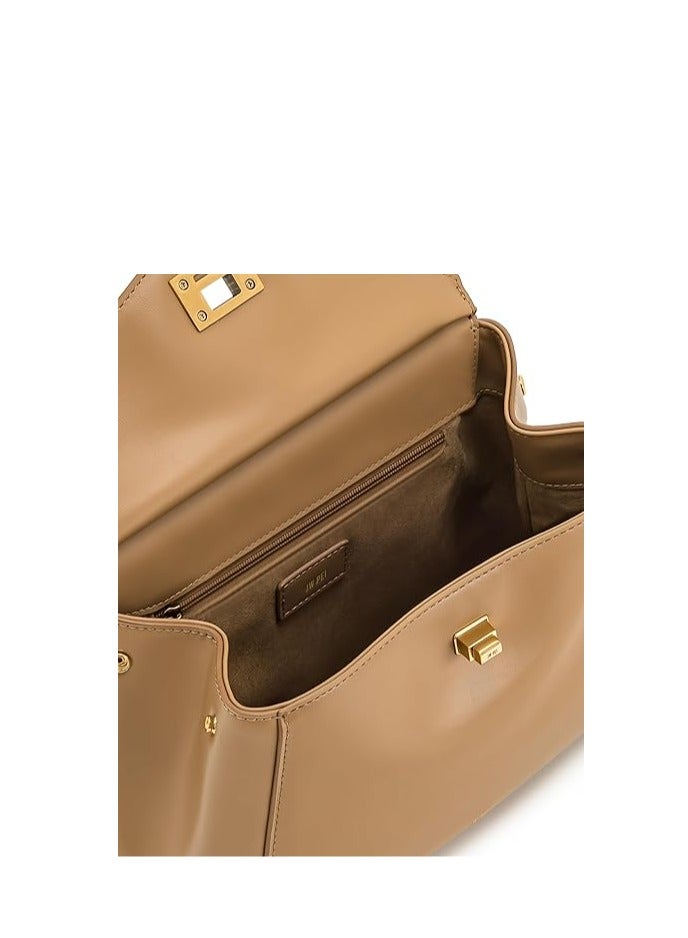 جي دبليو بي JW PEI النساء لوسيا كلاسيكي أعلى حقيبة اليد - بني - Image 4