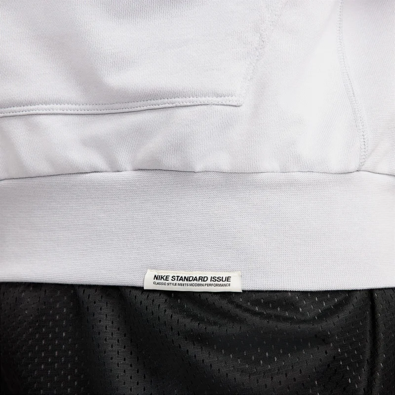 Nike Grey Men's Standard Issue Dri-FIT Basketball Hoodie for Men | Best Price UAE