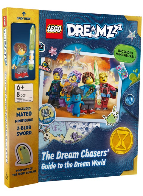 The Dream Chasers' Guide to the Dream World (LEGO DREAMZzz Book and Mini-figure)