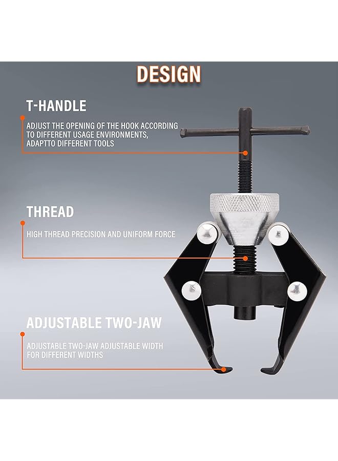 SYOSI Battery Terminal And Battery Terminal Puller, Windshield Wiper Arm Removal Tool Heavy-Duty Arm Bearing Remover Puller Repair Tool Kit 6-28 Mm - Image 4