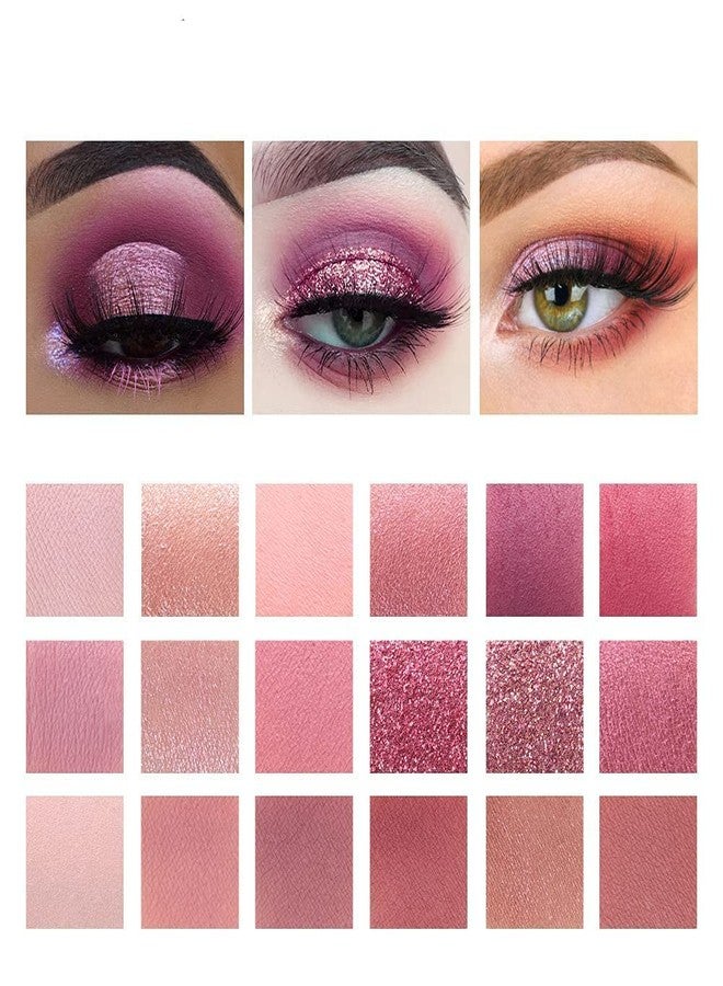 GOLD MAX Nude Eyeshadow Palatte and Rose Gold Eyeshadow Palette Combo, Shimmery Matte Finish - (Pack of 2) - Image 5