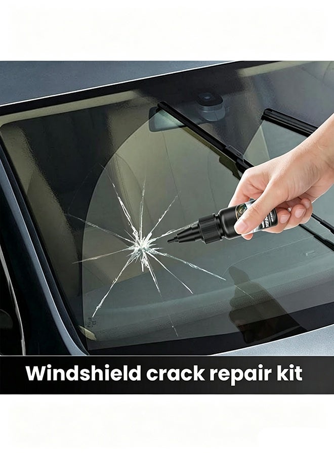Homonth Windshield Crack Repair Kit, Cracks Gone Glass Repair Kit, Quick Fix Windshield & Glass Repair Tools - Image 2