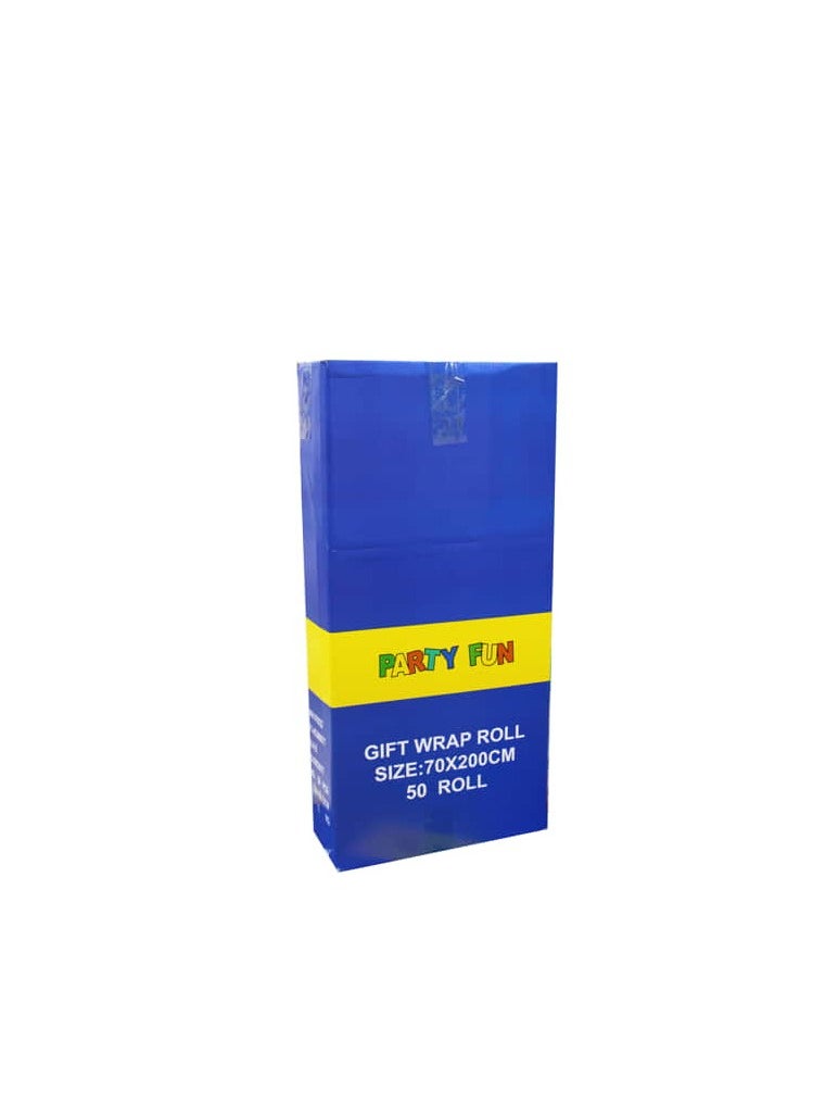 PARTY FUN - Happy Birthday Paper Gift Wrapping Roll  Ideal for Birthday Parties and Special Occasions - 70x200cm - Image 1