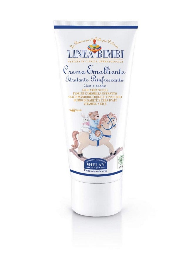 هيلان لينيا بيمبي - لوشن مهدئ للأطفال للوجه والجسم بفيتامين هـ، والصبار، وشمع العسل، كريم مرطب ومنعش للأطفال لبشرة الأطفال الحساسة، أساسيات الأطفال حديثي الولادة، صنع في إيطاليا، 100 أونصة سائلة - Image 1