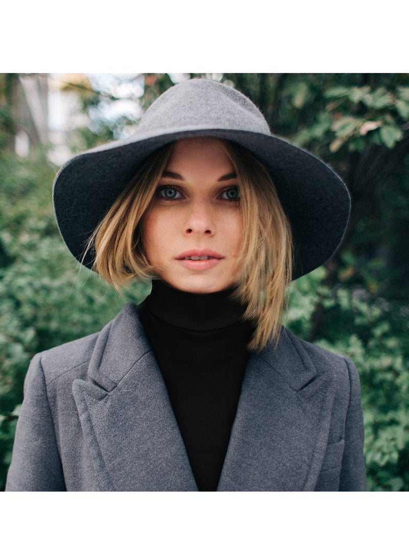 Zikra Fake Turtleneck , 6 Pieces Dickey Collars Half Top Mock Blouse Collar Neck False Turtleneck Neck for Women Girls - Image 2