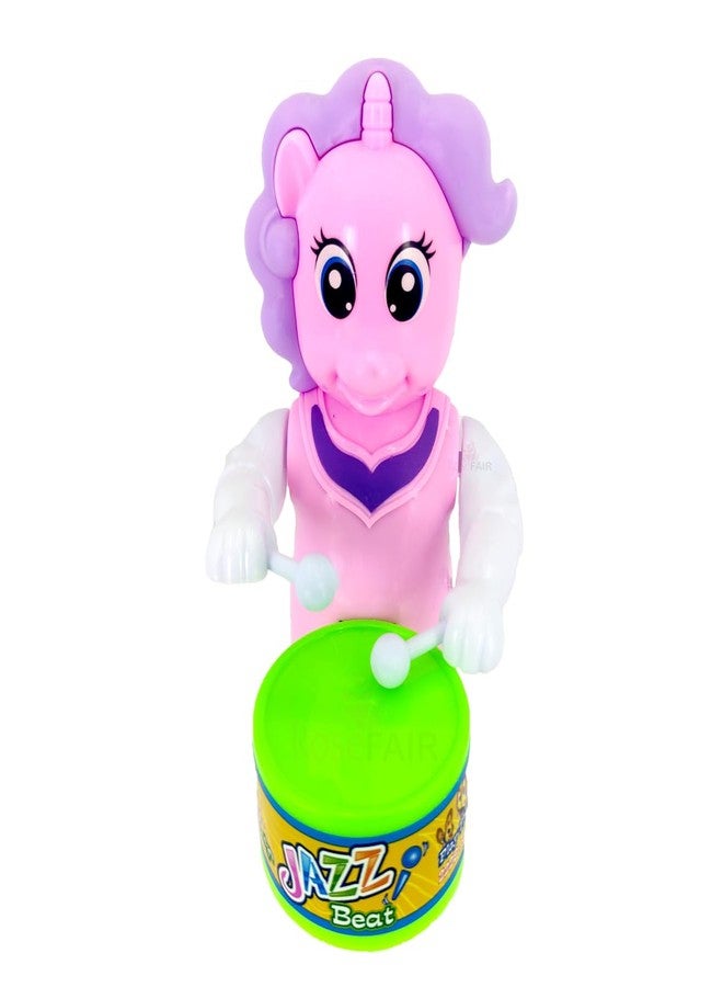 ROSEFAIR Drummer Toy with Drumming and Dancing Action for Kids Newborn Rattle Baby Toy (Multicolor) - Image 2