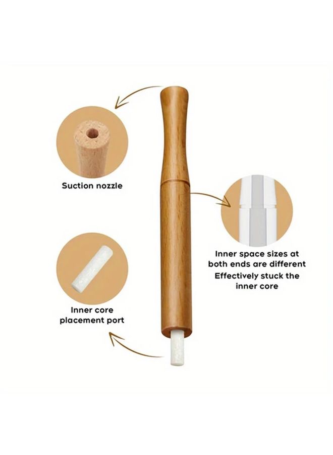 Model A2 Wooden Aromatherapy Inhaler For Essential Oils And Quit Smoking - Image 3