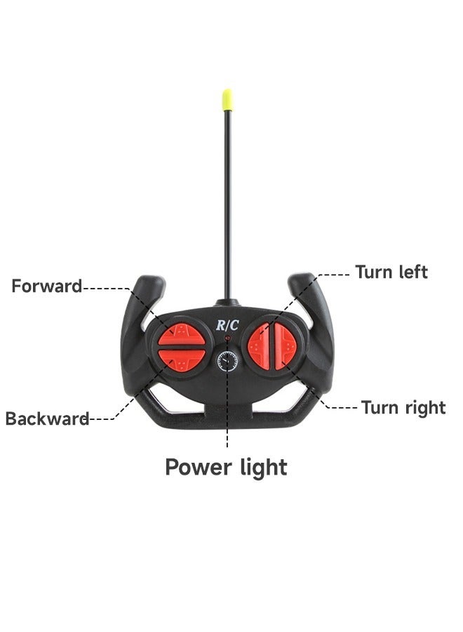 1:18 High Speed Remote Control Car with Cool Car Lights, Rechargeable Version 22 x 10 x 7 cm, Black - Image 3