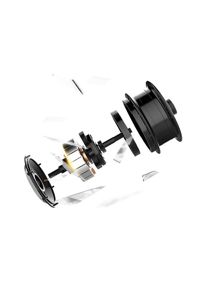 1:18 High Speed Remote Control Car with Cool Car Lights, Rechargeable Version 22 x 10 x 7 cm, Black - Image 5