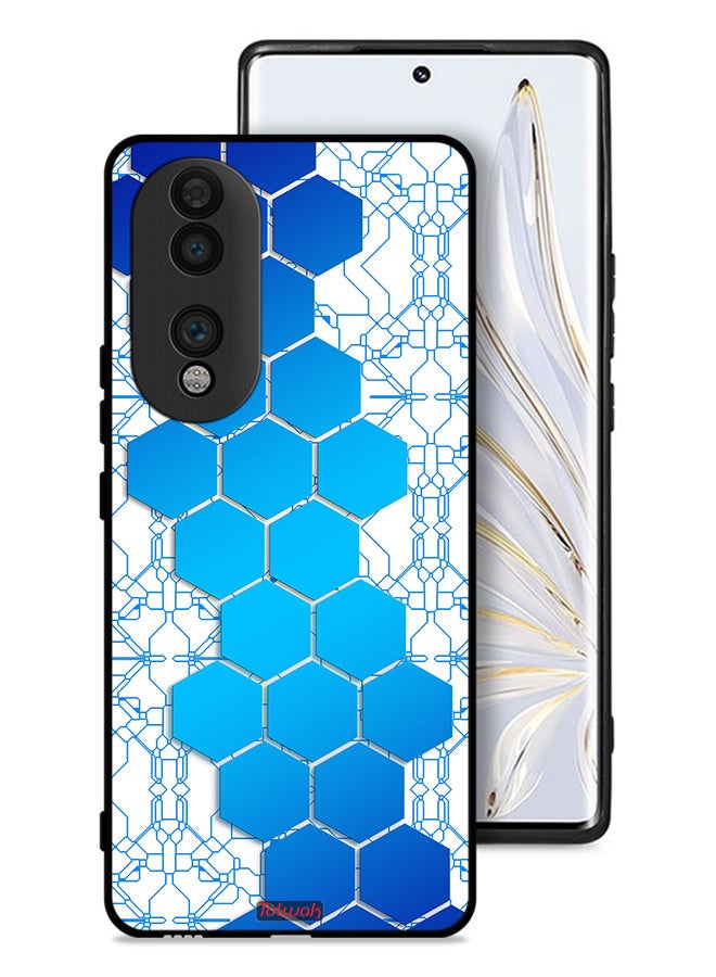 Tolwak Honor 70 Protective Case Cover Honeycomb Hexagon Icon Networks - Image 1