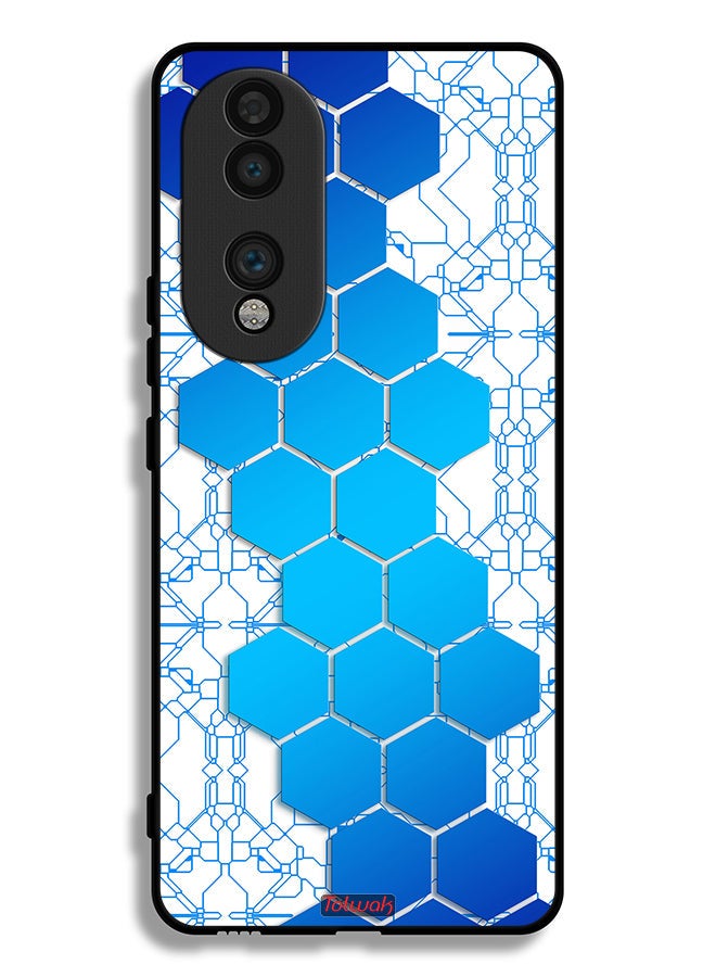 Tolwak Honor 70 Protective Case Cover Honeycomb Hexagon Icon Networks - Image 2