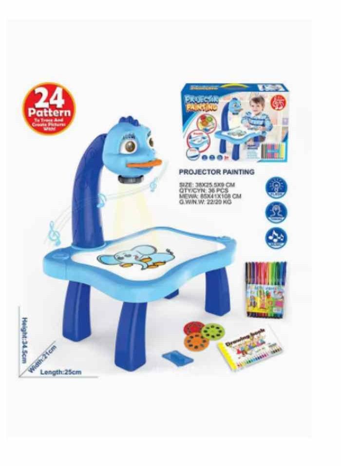 طقم ألعاب ذكي جذاب ودائم بجهاز عرض برسم تعليمي تعليمي - Image 5