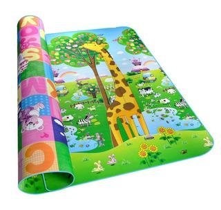 Vruta Double Sided Water Proof Baby Crawl Play Mat, Set of 1 (Color and Design May Vary) (Size - 120 * 180 cm) - Image 1