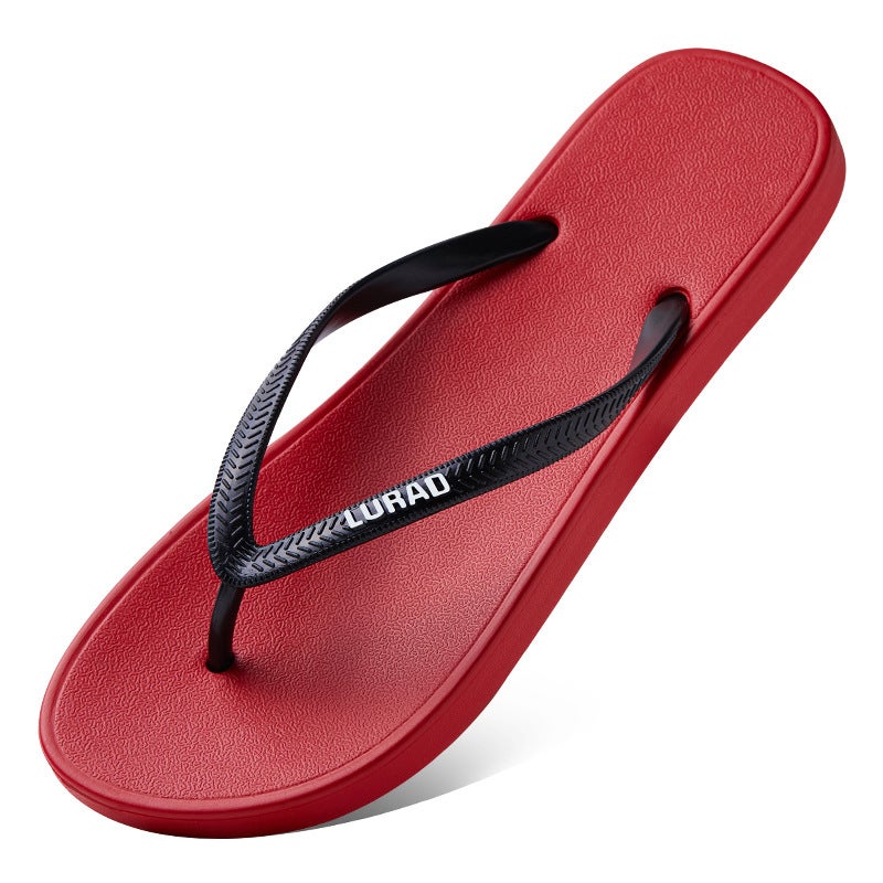 Simple Flip-Flops for Couples, Beach Flip-Flops for Men and Women, Summer Flat-Soled Anti-Slip and Anti-Odor Flip-Flops