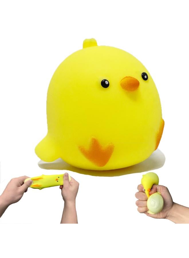 AiSiXin Chicken Stress Balls Squishy Toys for Kids Party Favors, Dough Ball, Squeeze Toys for Adults, Funny Cute Farm Animals Stress Ball Sensory Toys for Autism
