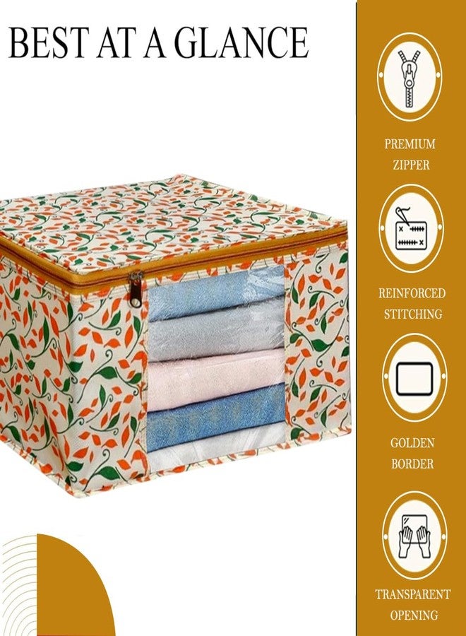 SHAPING FABRIC Garment Cover Non-Woven 90 GSM with Transparent Window & Double Metal Zipper - Pack of 10 | Dustproof Clothes Storage Bag for Sarees, Suits, Jackets, Shirts SBXLRL152493517524148524868 - Image 3
