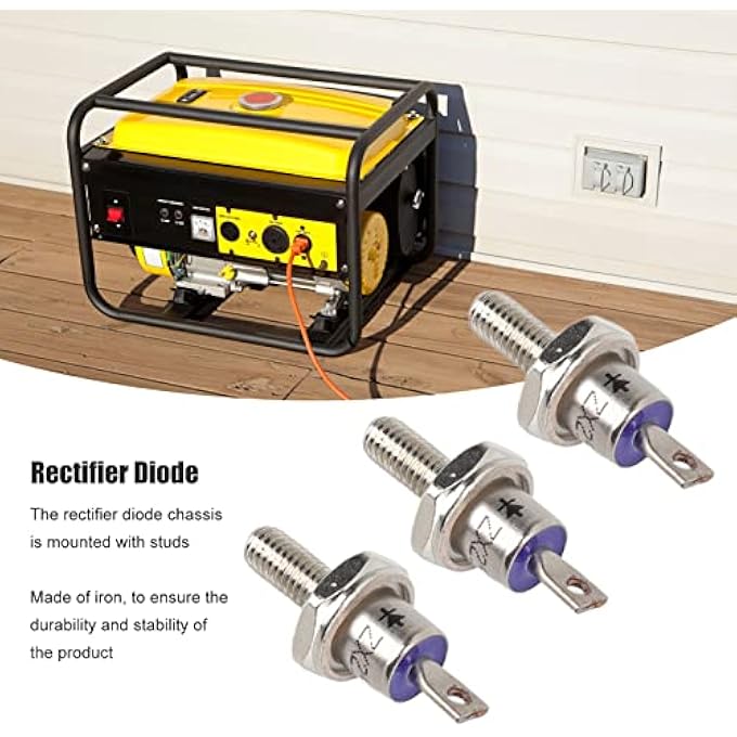 ديود المولد Zx25 12 مادة حديدية مضادة للتآكل سهلة التركيب جزء ديود للقطب السالب البديل الشائع - Image 3