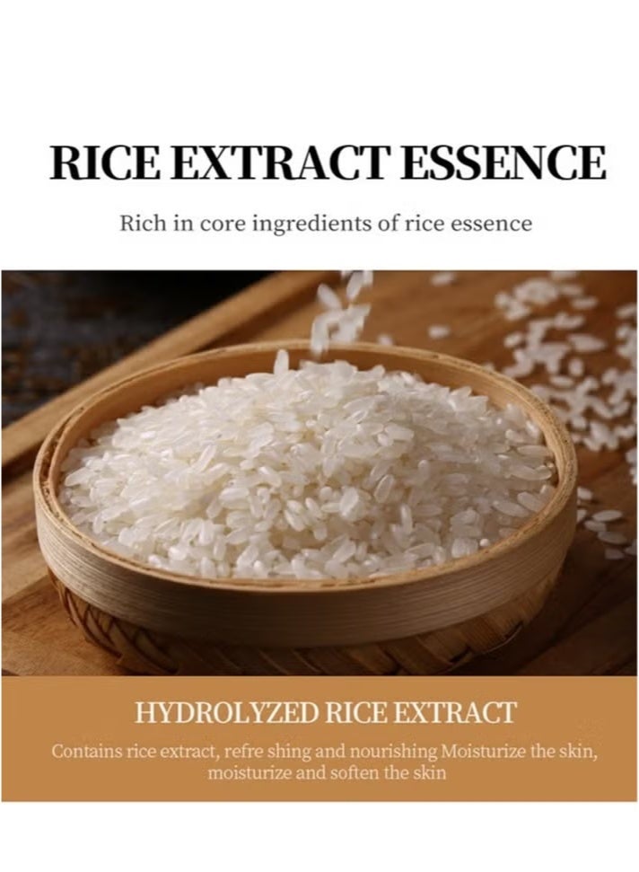 BIOAOUA Rice Sleep Facial Mask，Rice Original Slurry Sleep Facial Mask, Transparent, Portable, Moisturizing, Smearing, Wash free Freezing Mask，Sleep Facial Mask，Rice Slurry for Hydration and Transparency - Image 5