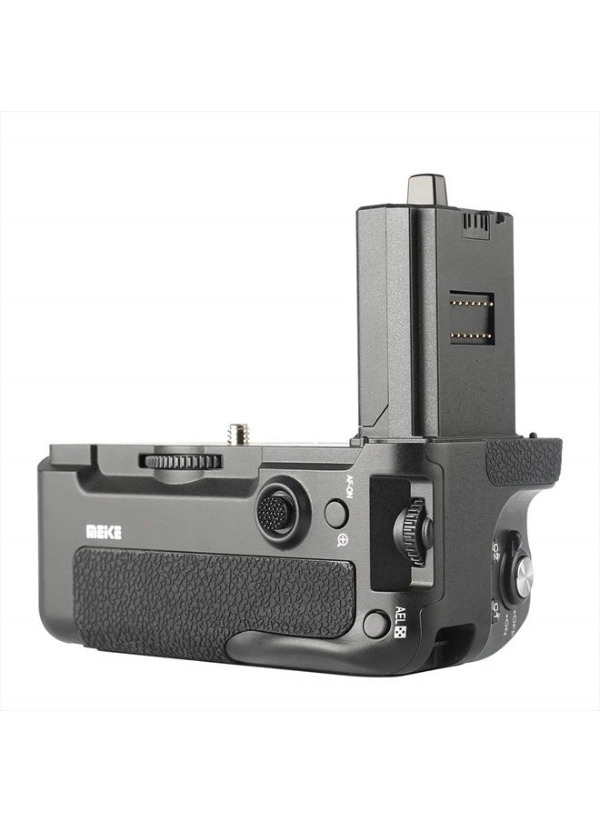 Meike - MK-A7R IV PRO Professional Battery Grip with 2.4G 100-Meter to Remote Control Compatible with Sony A7IV A7R IV A9II A7SIII - Image 1
