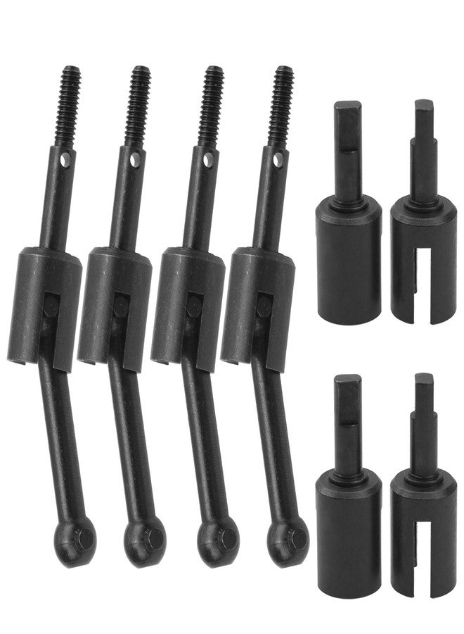 Vgoohobby Steel RC Drive Shaft Dogbone Diff Joint Wheel Stub Axle Compatible with Tamiya TT01 TT02 RC Car - Image 1