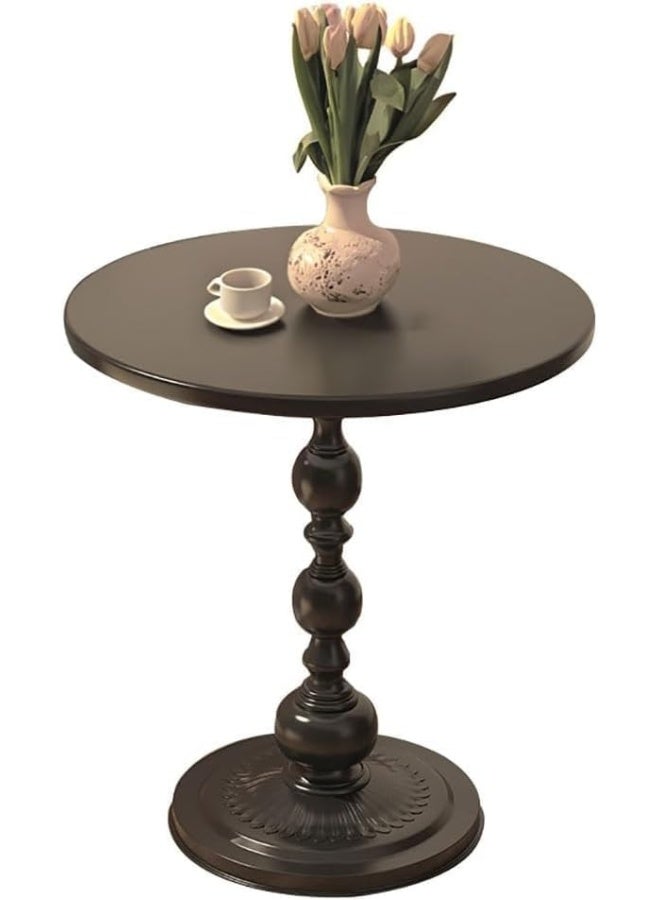 SUPAAR End Table Vintage Small Coffee Table, Sofa Side Table, Iron Small Round Table, Bedside Table Side Table - Image 1