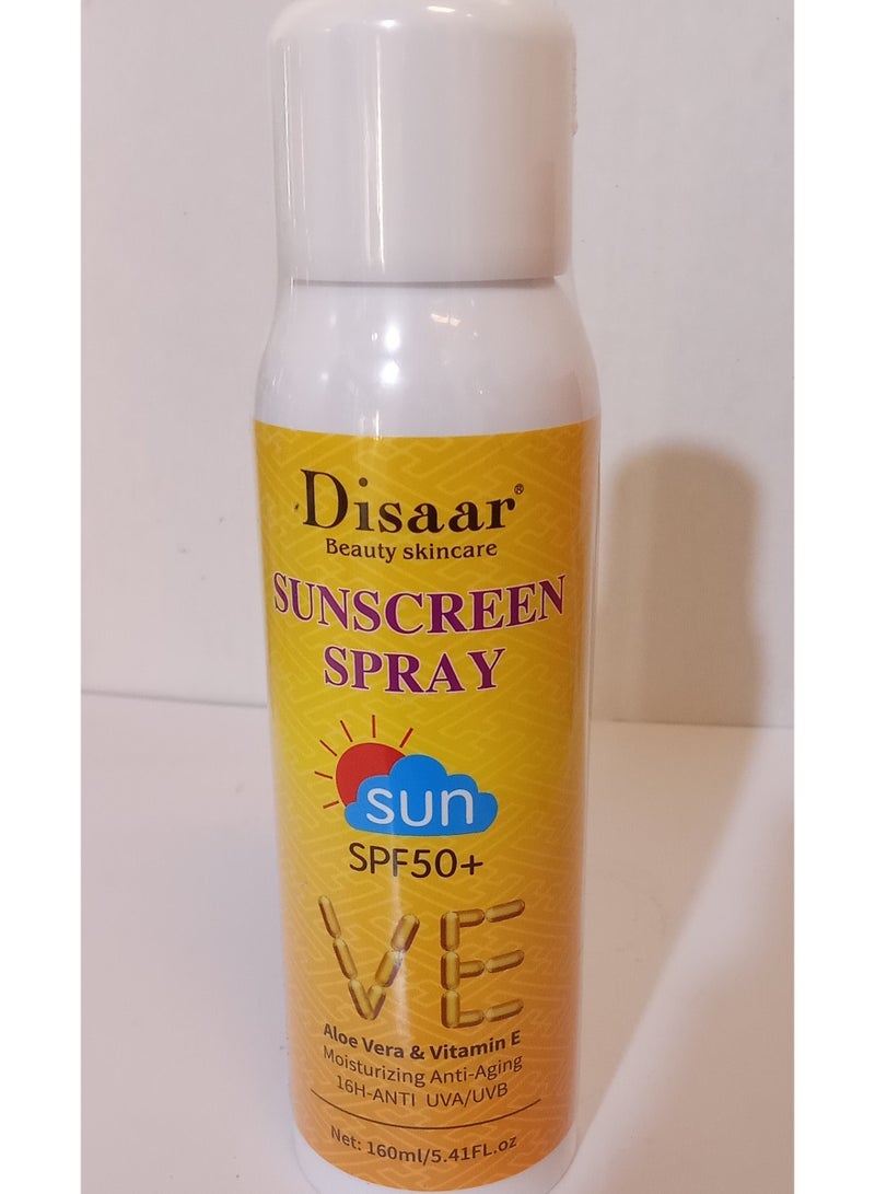 Disaar Moisturizer and sunscreen containing aloe vera and vitamin E, 160 ml 