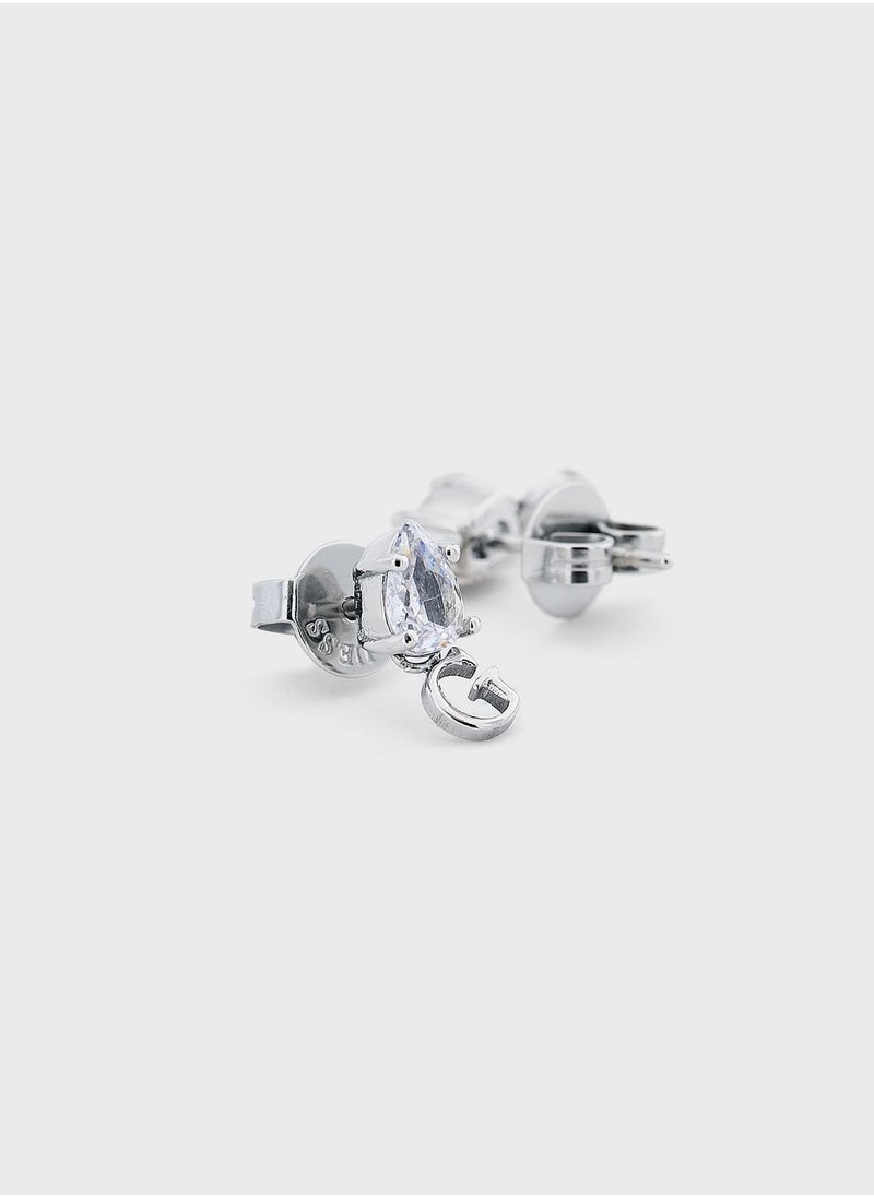 GUESS - Monogram Drop Earrings - Image 1
