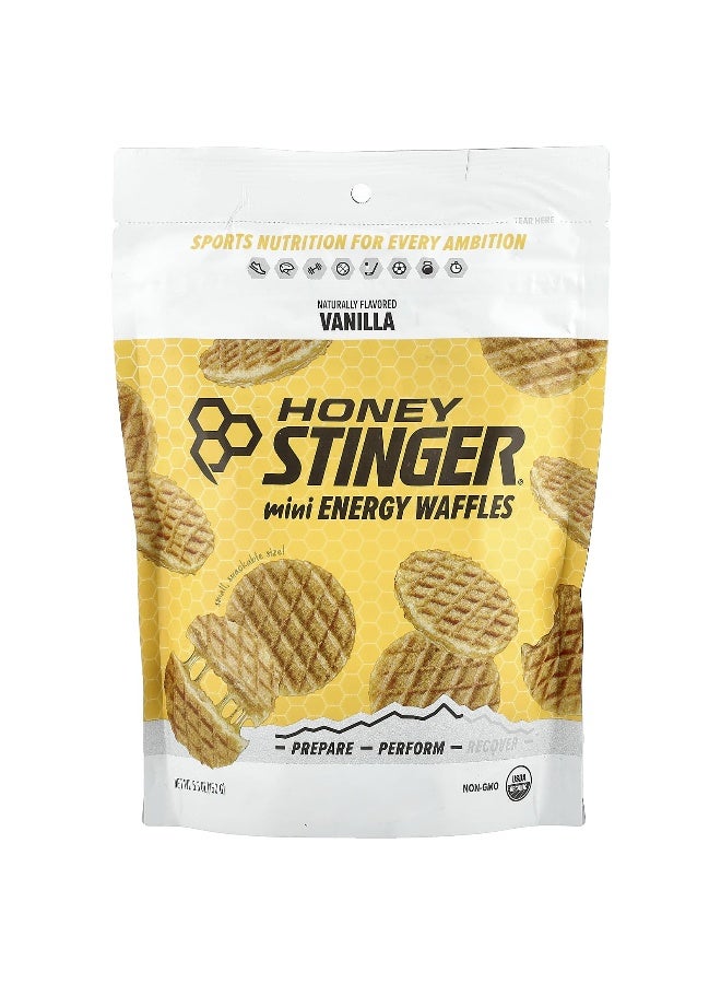 Honey Stinger, Mini Energy Waffles, Vanilla, 5.3 oz (150 g) - Image 1