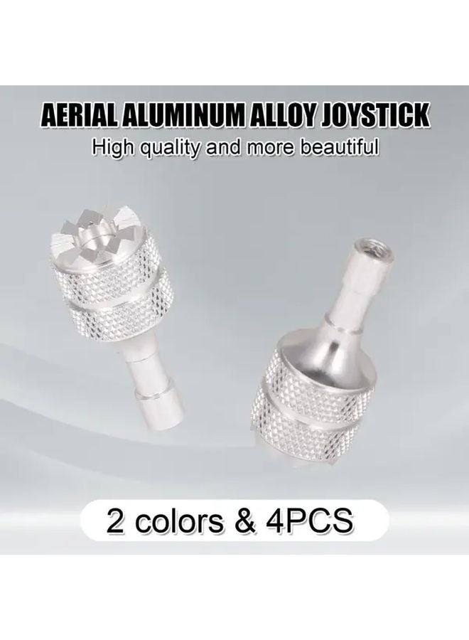 4pcs DJI Mini 3 Pro RC Joystick Thumbstick Replacement Set Durable Metal - Image 4