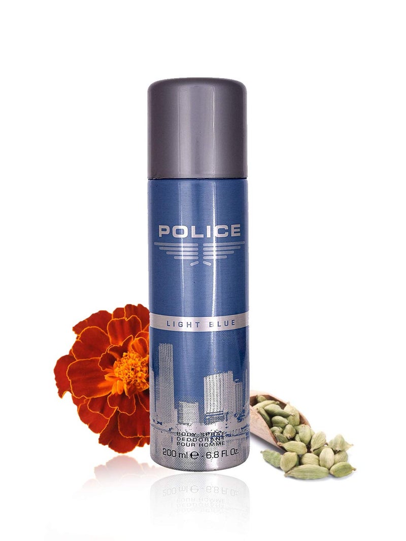 POLICE Police Light Blue Deo for Men 200 ml  - Image 2