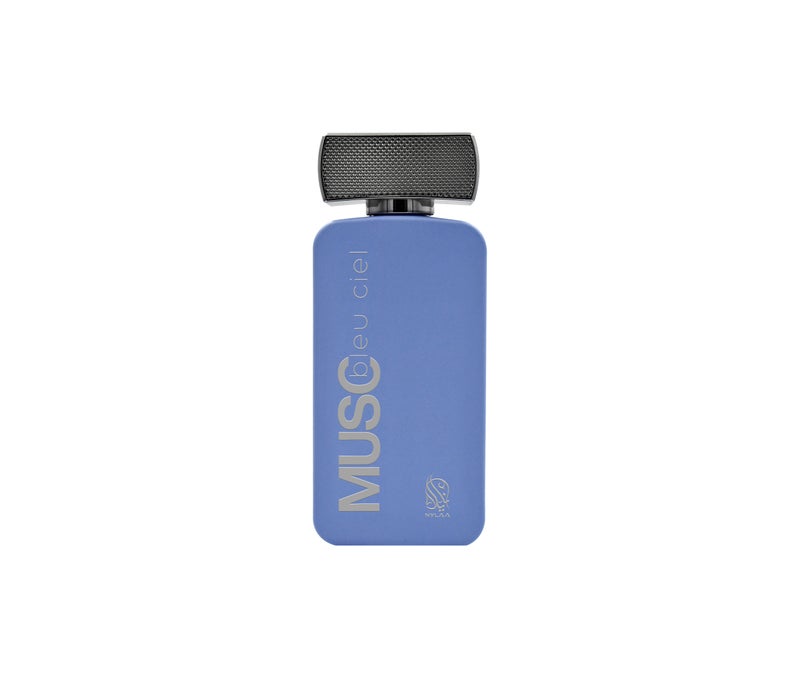 NYLAA Musc Bleu Ciel Eau De Parfum(EDP) 100ML | Premium Perfume for Men | Long Lasting Fragrance | Daily Use Perfume - Image 2
