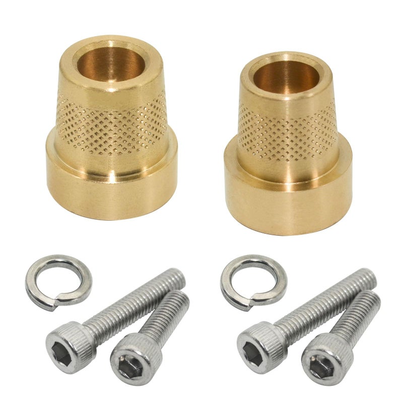 Zeiboat 2Sets 586 Tall Brass Post Adapter with Screws and Gaskets M6 Thread - Image 3