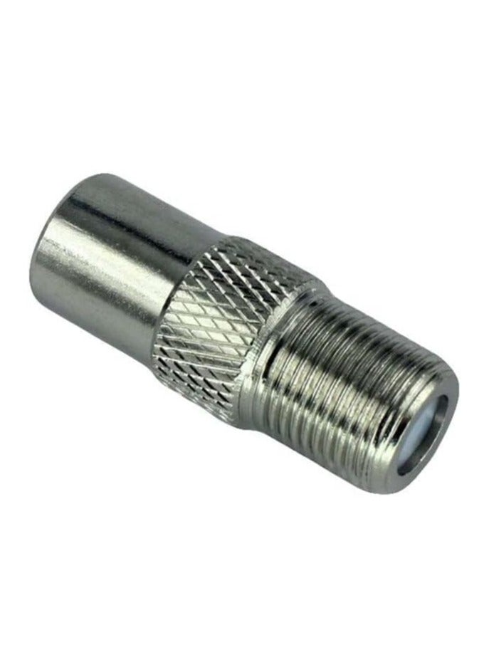SOLDOUT STB Quick Plug RF Coax F Female to TV Male IEC Coaxial Connector F Connector TV Coaxial plug (Pack of 5) - Image 5