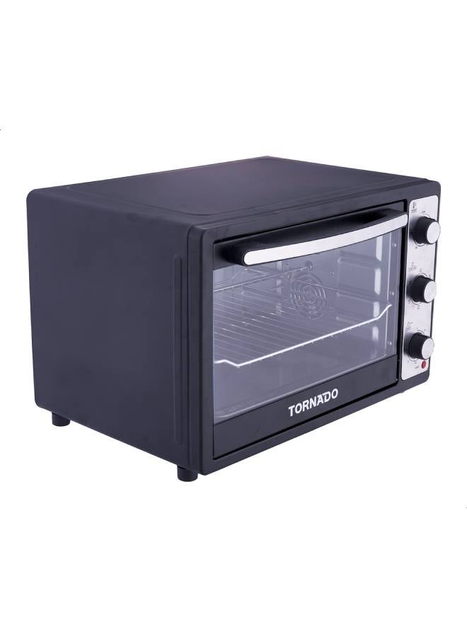 تورنيدو فرن كهربائي 48 لتر 1 شواية مروحة 48 L 1800 W TEO-48DGE(K) أسود/رمادي - Image 2