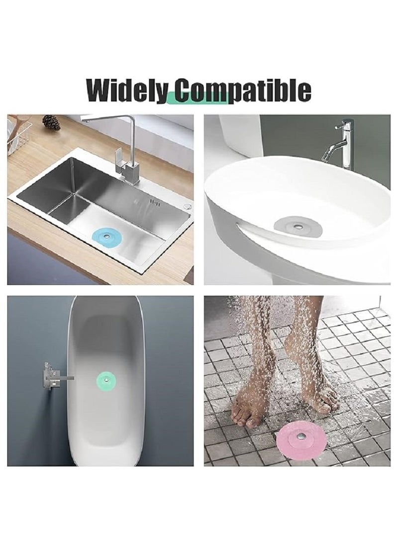 2 in 1 silicone sink drain cover