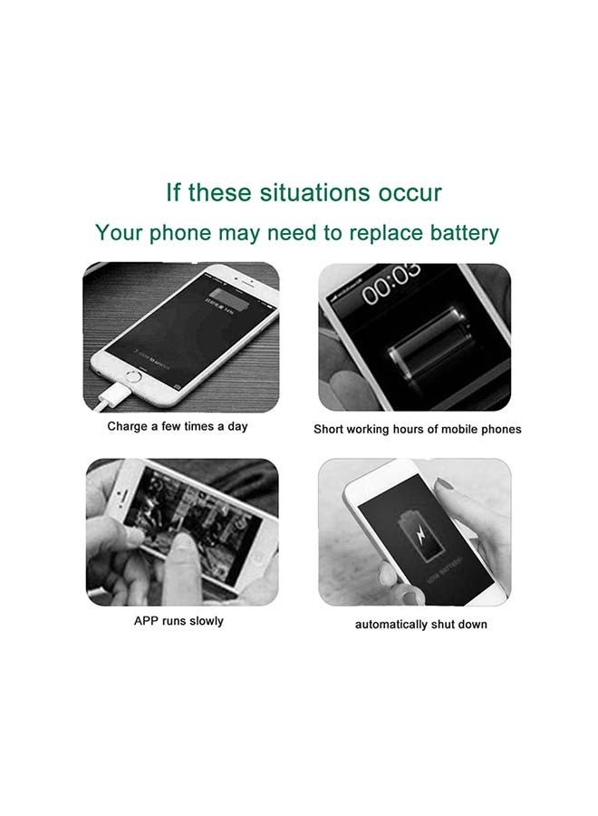 2900mAh High-Capacity Replacement Battery for Apple iPhone 7 Plus – Durable Lithium-Ion Black Battery for Long-Lasting Power – Stable, Safe, and Efficient Charging – Compatible with iPhone 7 Plus for Reliable Mobile Performance