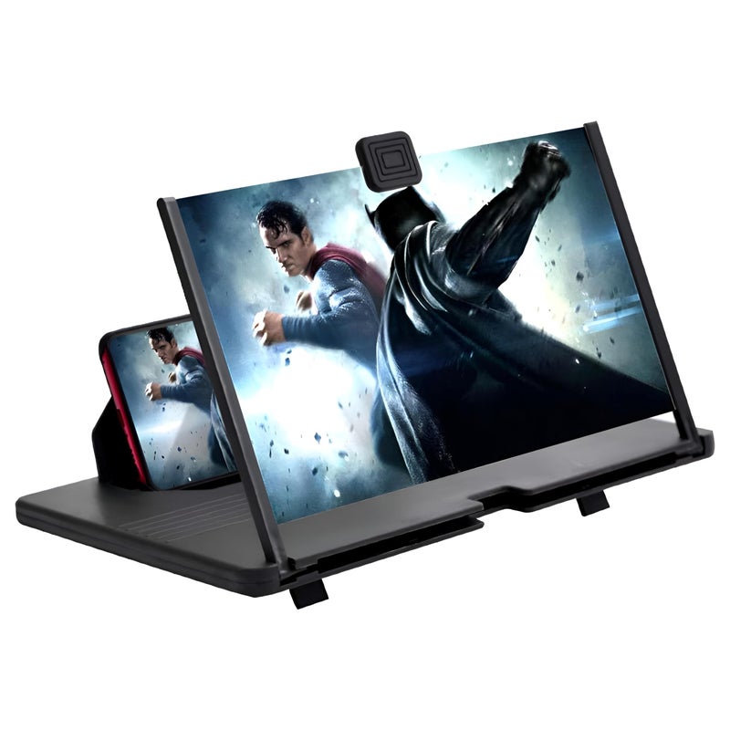 Screen Magnifier - 12 Inch Foldable 3D Mobile Phone Screen Amplifier for Learning, Gaming and Watching Movies, - Image 5