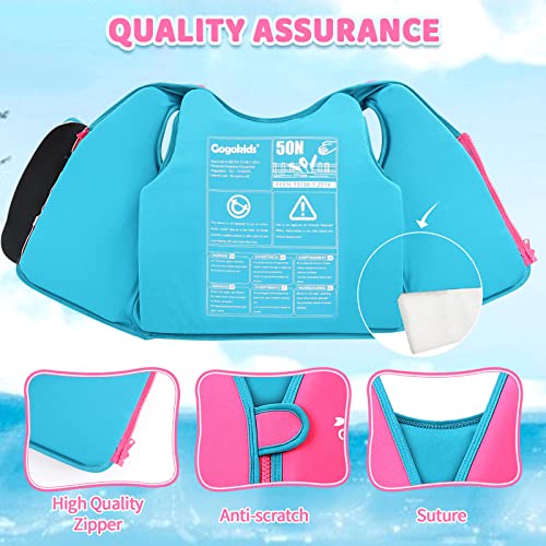 Vine Kids Swim Vest Toddler Learn to Swim Floatation Jackets Training Vest for Boys Girls (5-8 Years) - Image 2