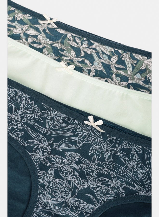 Carina Pack of 3 Colored Bikini Panties - Image 2