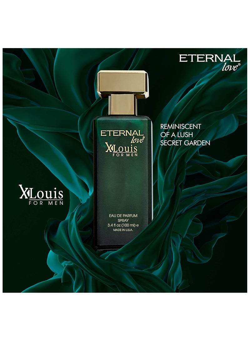 Eternal Love XLouis Eau De Parfum For Men - 100 ML - Image 4