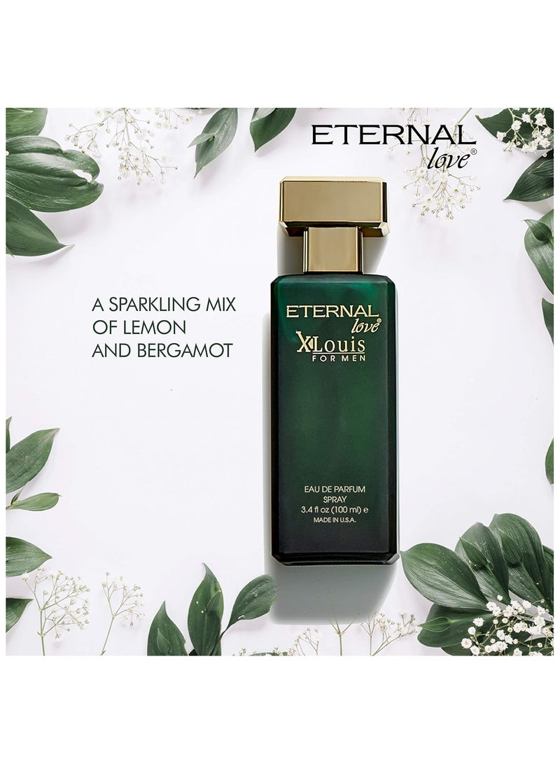Eternal Love XLouis Eau De Parfum For Men - 100 ML - Image 3