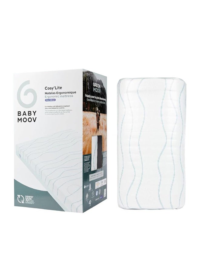 babymoov - Cosy'Lite Ergonomic Mattress 70 X 140 CM, 0 Months + - Image 1