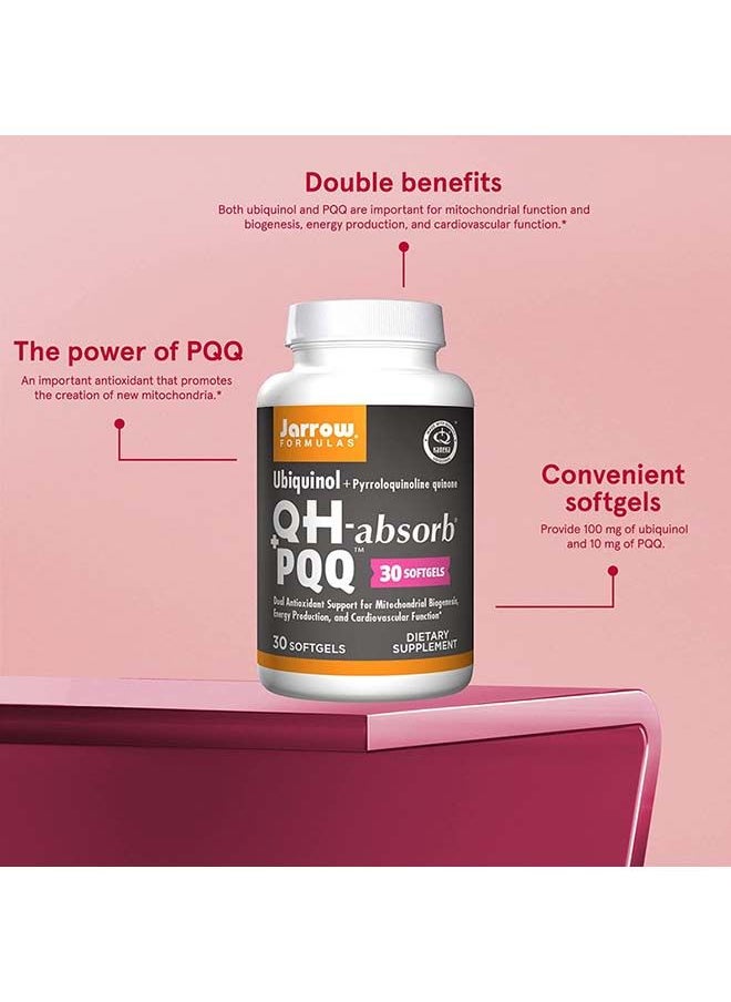 Qh Absorb + Pqq 30 Softgels